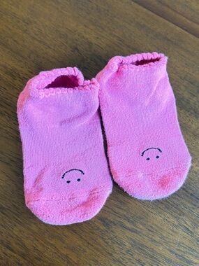 Pointe Studio Happy Full Foot Sock Pink